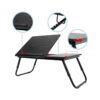 Foldable Double Head Laptop Table