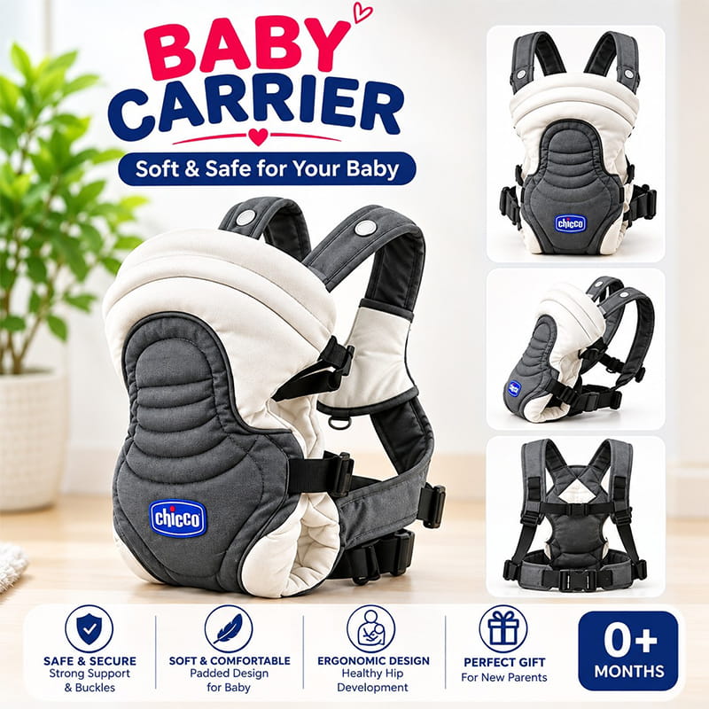 Chicco Baby Carrier – Comfortable Baby Carry Bag - Image 2